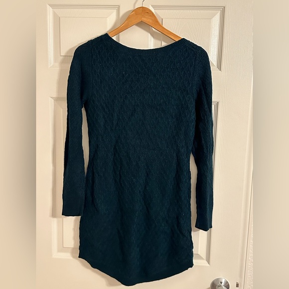 NWT LOFT Green Sweater Dress - Picture 2 of 4